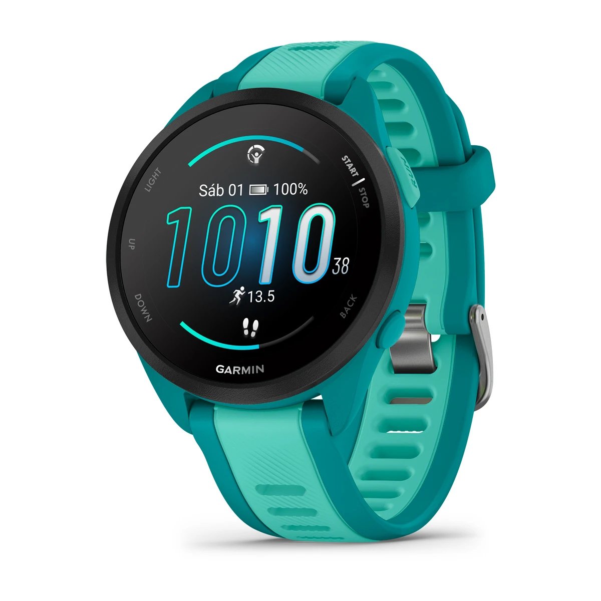 Forerunner® 165 Music Turquesa/aguamarina – Garmin Chile