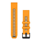 Correa QuickFit 22mm Spark Organge/Graphite Silicone