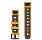 Correa QuickFit 22mm Spark Organge/Graphite Silicone