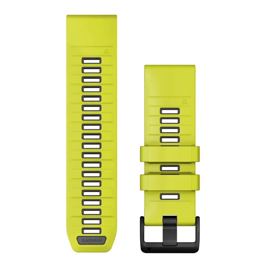 Correa QuickFit 26mm Amp Yellow/Graphite Silicone