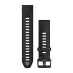 Correa QuickFit 20mm Black/Pebble Gray Silicone