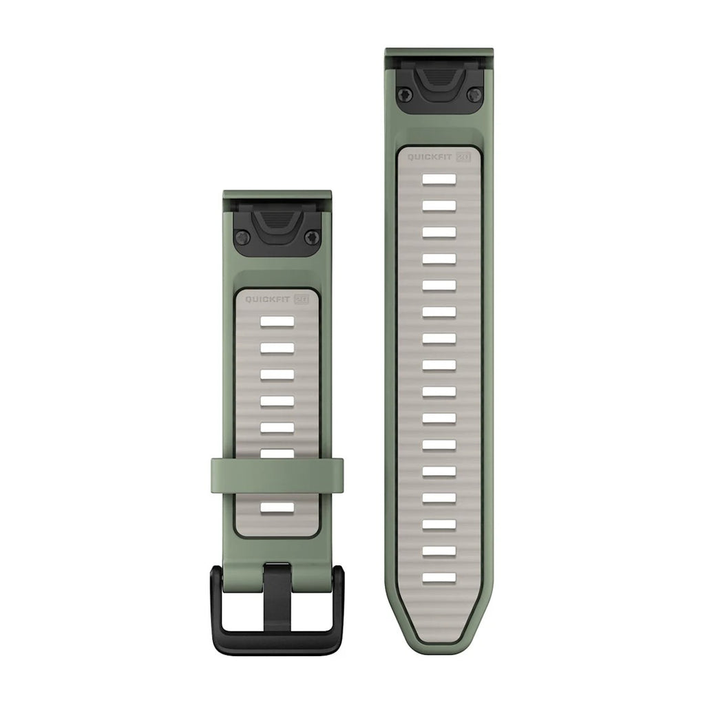 Correa QuickFit 20mm Willow/Fog Gray Silicone