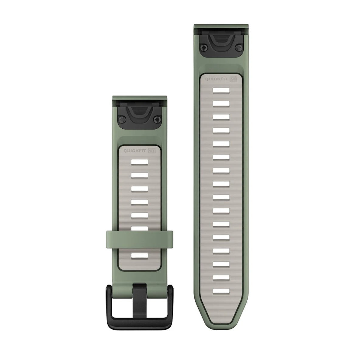 Correa QuickFit 20mm Willow/Fog Gray Silicone