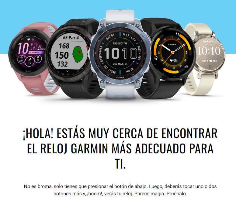 Encuentra tu reloj perfecto