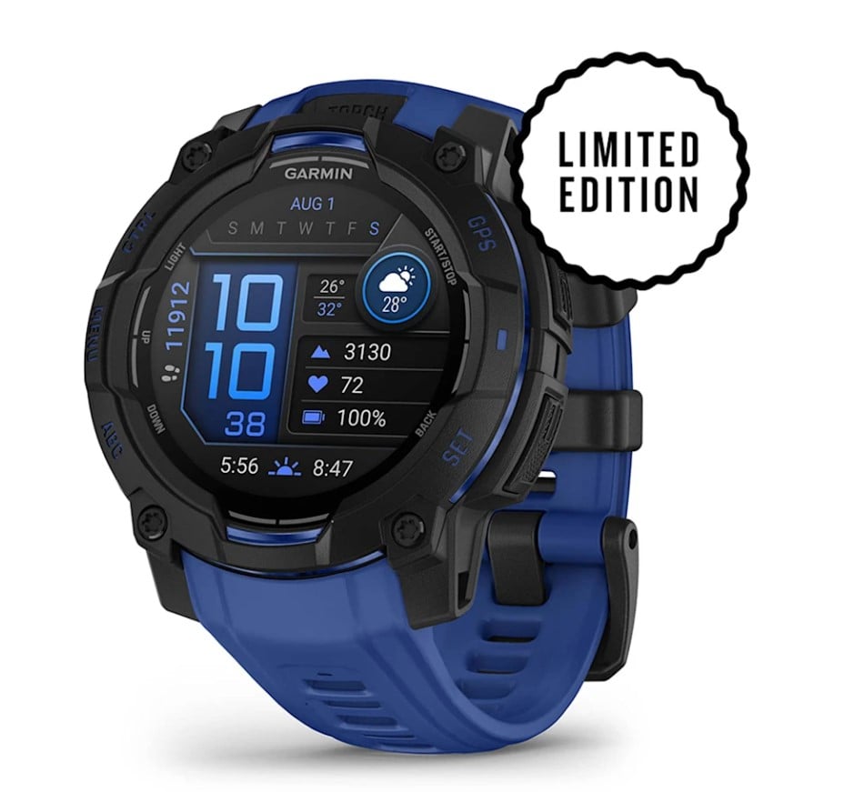 Instinct® 3 AMOLED - 45mm, BOLT BLUE