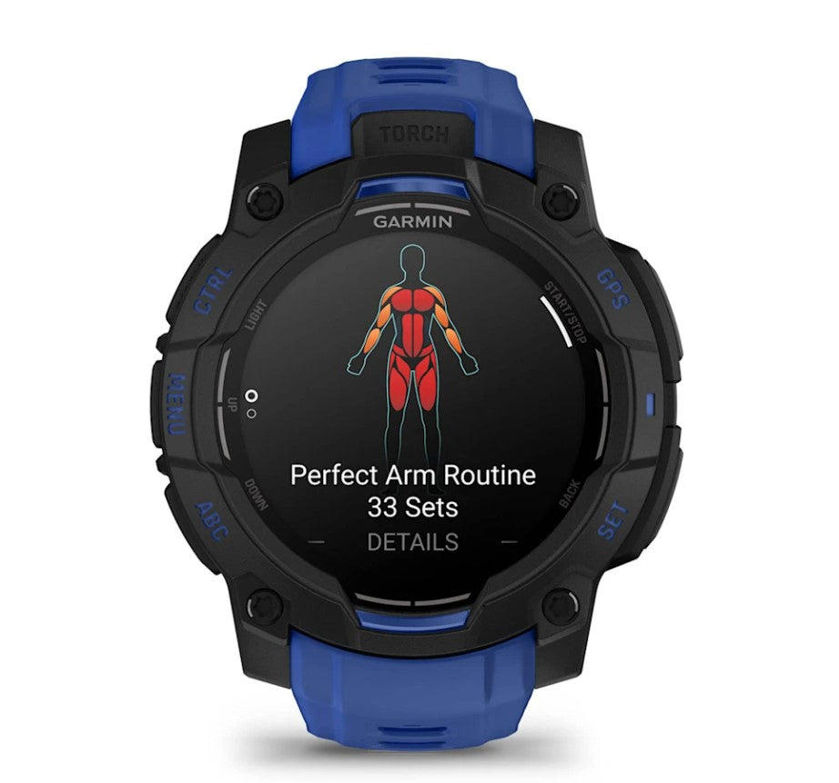 Instinct® 3 AMOLED - 45mm, BOLT BLUE
