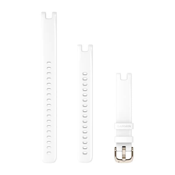 Correa Lily 14mm White Silicone