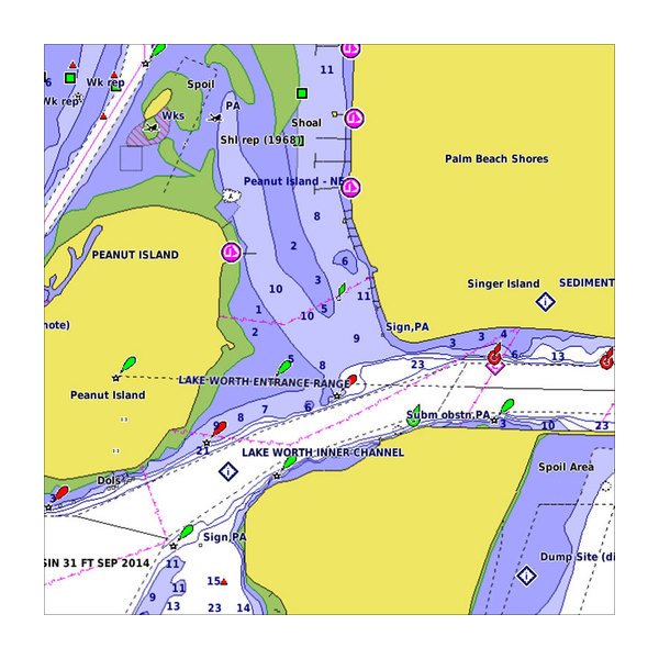 Bluechart G3 Ámerica del Sur Costa Oeste