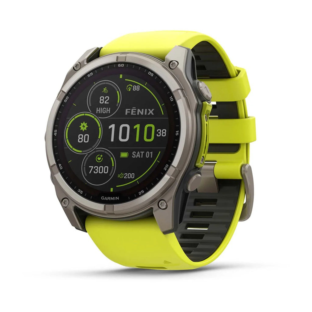 fēnix® 8 – 51mm Sapphire Solar Amp Yellow