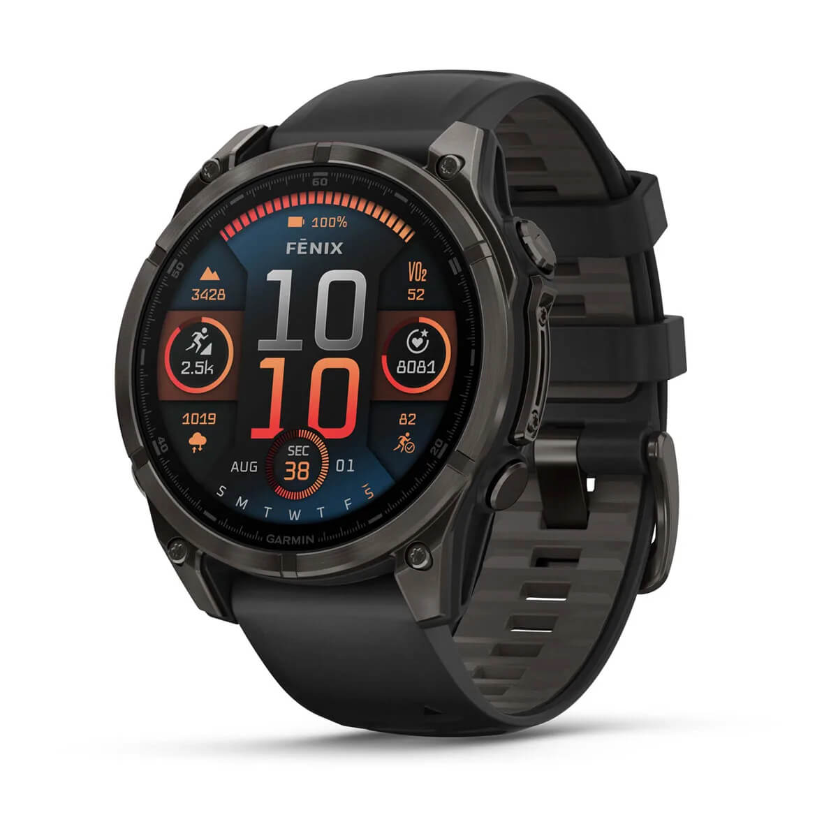 fēnix® 8 – 47mm Amoled Sapphire Carbon Gray