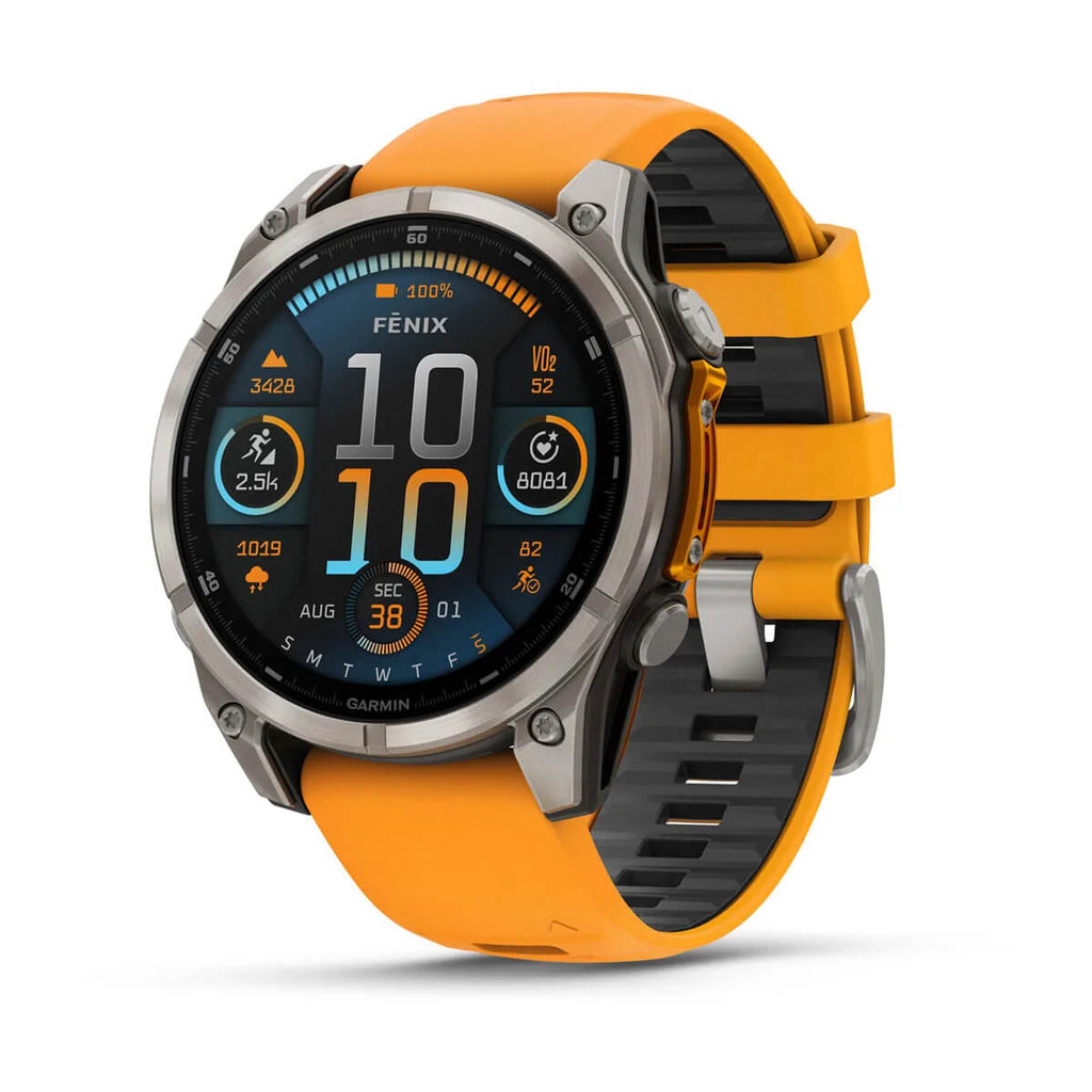 fēnix® 8 – 47mm Amoled Sapphire Spark Orange