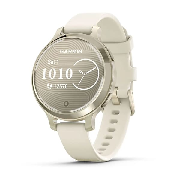 Lily® 2 Active Oro lunar con correa de silicona hueso – Garmin Chile