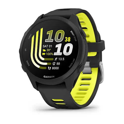 Forerunner 170 Music, Black/Amp Yellow - Black/Amp Yellow / SI