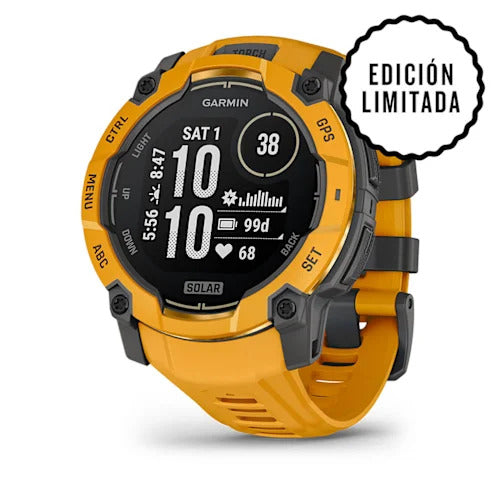 Instinct® 3 SOLAR - 50mm, ,Sunburst/Gray