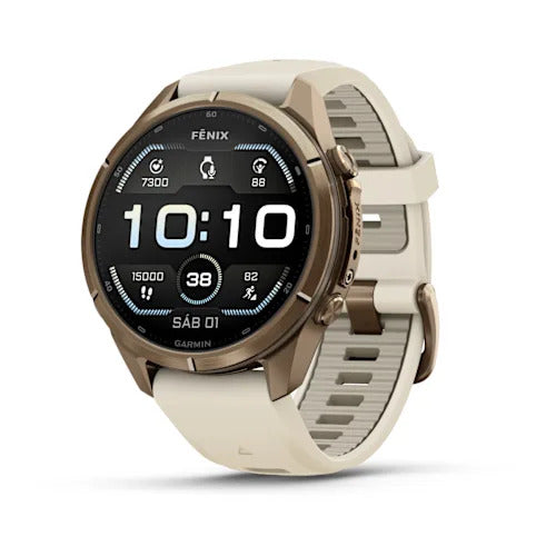 fénix 9 Pro 43mm - AMOLED Cream Gold