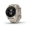 fenix® 7S Pro – Sapphire Solar, Soft Gold with Light Sand Band