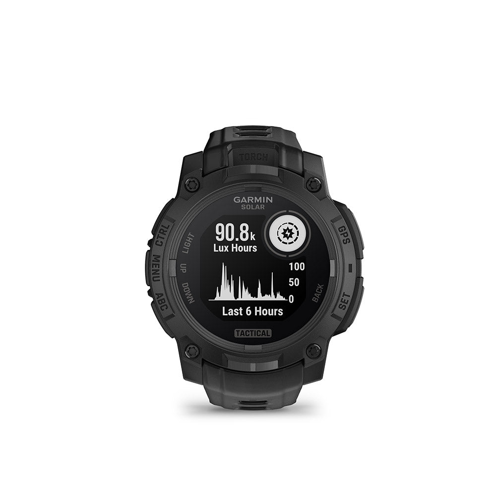 Instinct® 3 Táctical SOLAR - 45mm, Black. – Garmin Chile