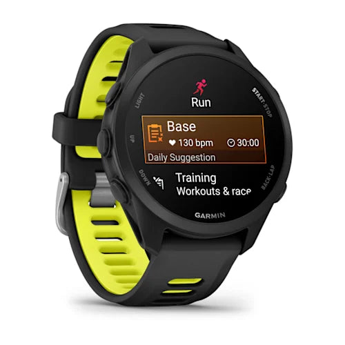 Forerunner 170 Music, Black/Amp Yellow
