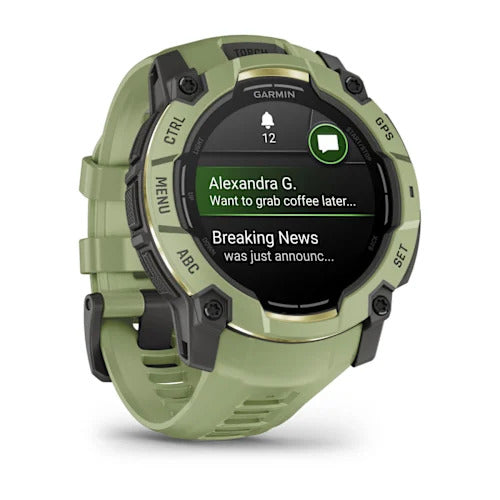Instinct® 3 AMOLED - 50mm, Fern Green/Gray