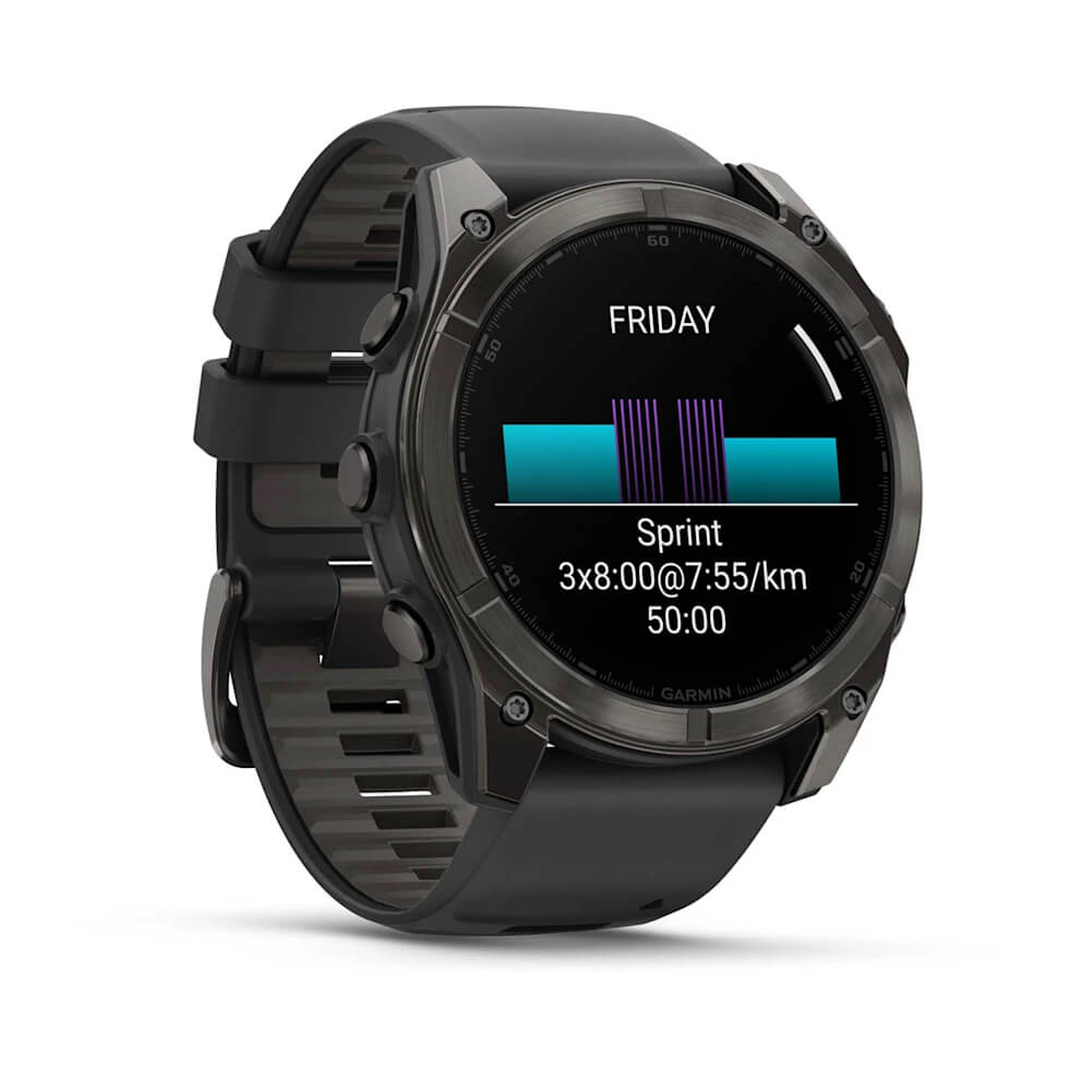fēnix® 8 – 51mm Sapphire Amoled Carbon Gray