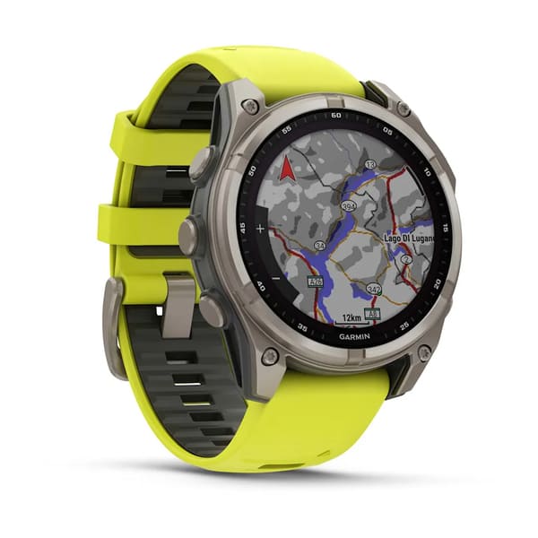 fēnix® 8 – 47mm Sapphire Solar Amp Yellow