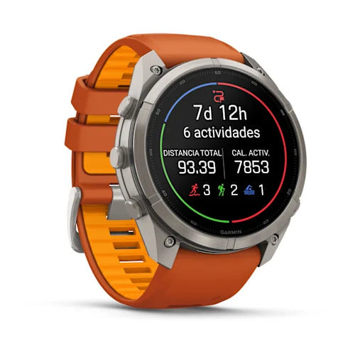 fénix 9 Pro 51mm - AMOLED Orange
