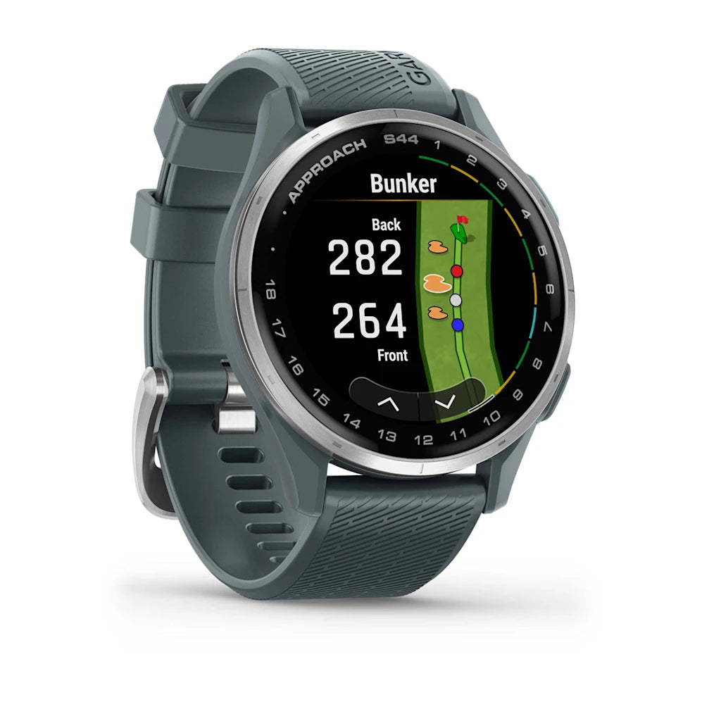 GARMIN Approach S44 Twilight ゴルフGPSウォッチ Approach S44 - 43 mm, Silicone Twilight. – Garmin Chile