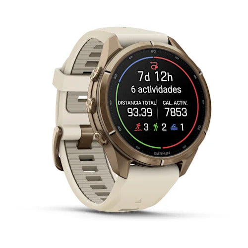 fénix 9 Pro 43mm - AMOLED Cream Gold