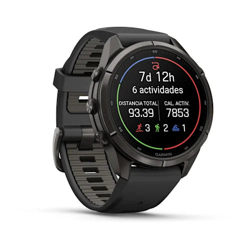 fénix 9 Pro 43mm - AMOLED Carbon Gray