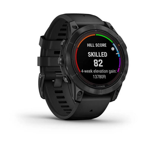 fēnix® 7 Pro – Solar, Slate Gray with Black Band