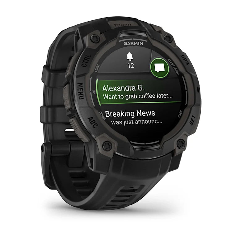 Instinct® 3 AMOLED - 45mm, Black Bezel