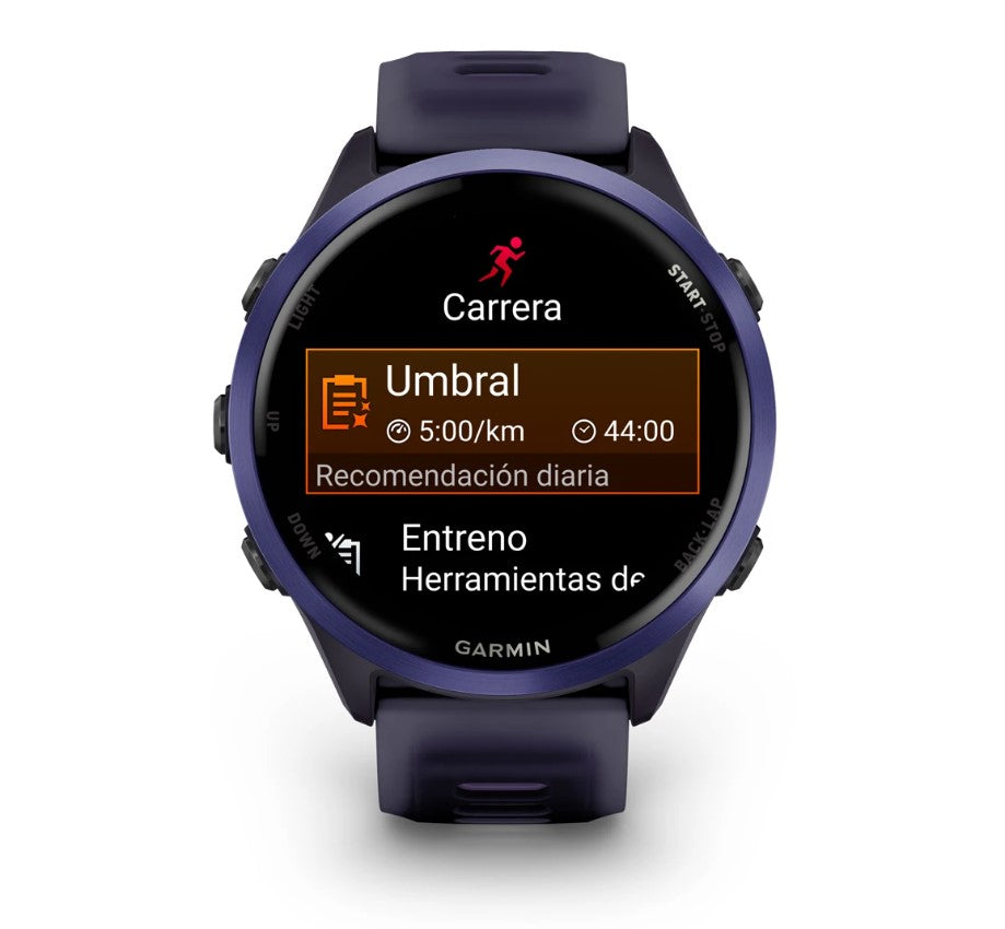 Forerunner® 570 - 47MM Imperial Purple/Indigo – Garmin Chile