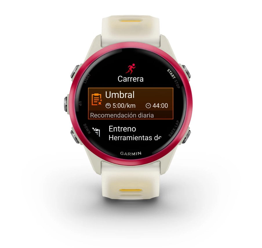 Forerunner® 570 - 42MM Bone/Raspberry/Mango