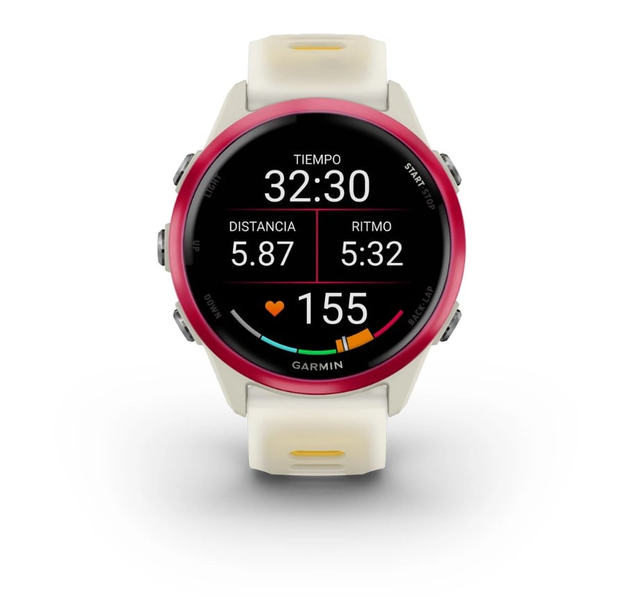 Forerunner® 570 - 42MM Bone/Raspberry/Mango