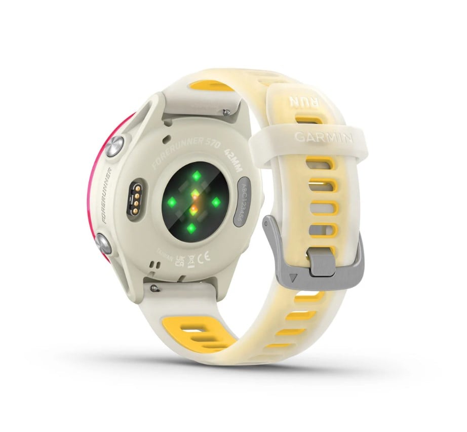 Forerunner® 570 - 42MM Bone/Raspberry/Mango
