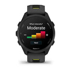Forerunner 170 Music, Black/Amp Yellow