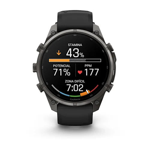 fénix 9 Pro 47mm - AMOLED Carbon Gray