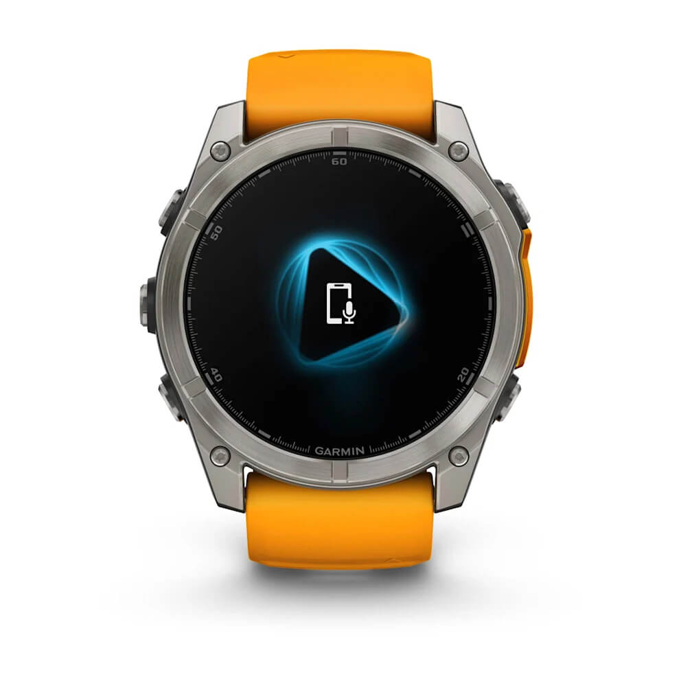 fēnix® 8 – 51mm Sapphire Amoled Spark Orange