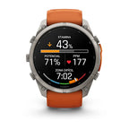 fénix 9 Pro 51mm - AMOLED Orange