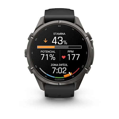 fénix 9 Pro 43mm - AMOLED Carbon Gray