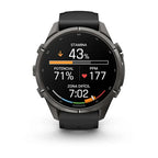 fénix 9 Pro 43mm - AMOLED Carbon Gray