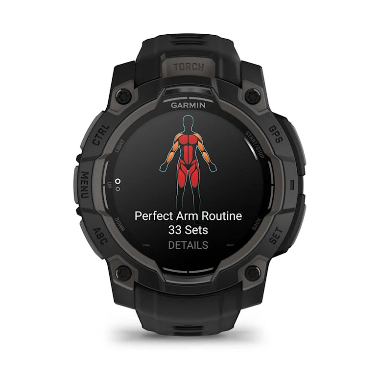 GARMIN ガーミン Instinct 3 AMOLED 45mm Black Instinct® 3 AMOLED - 45mm, Black Bezel – Garmin Chile