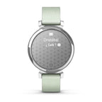 Lily® 2 Plata con correa de tela gris salvia