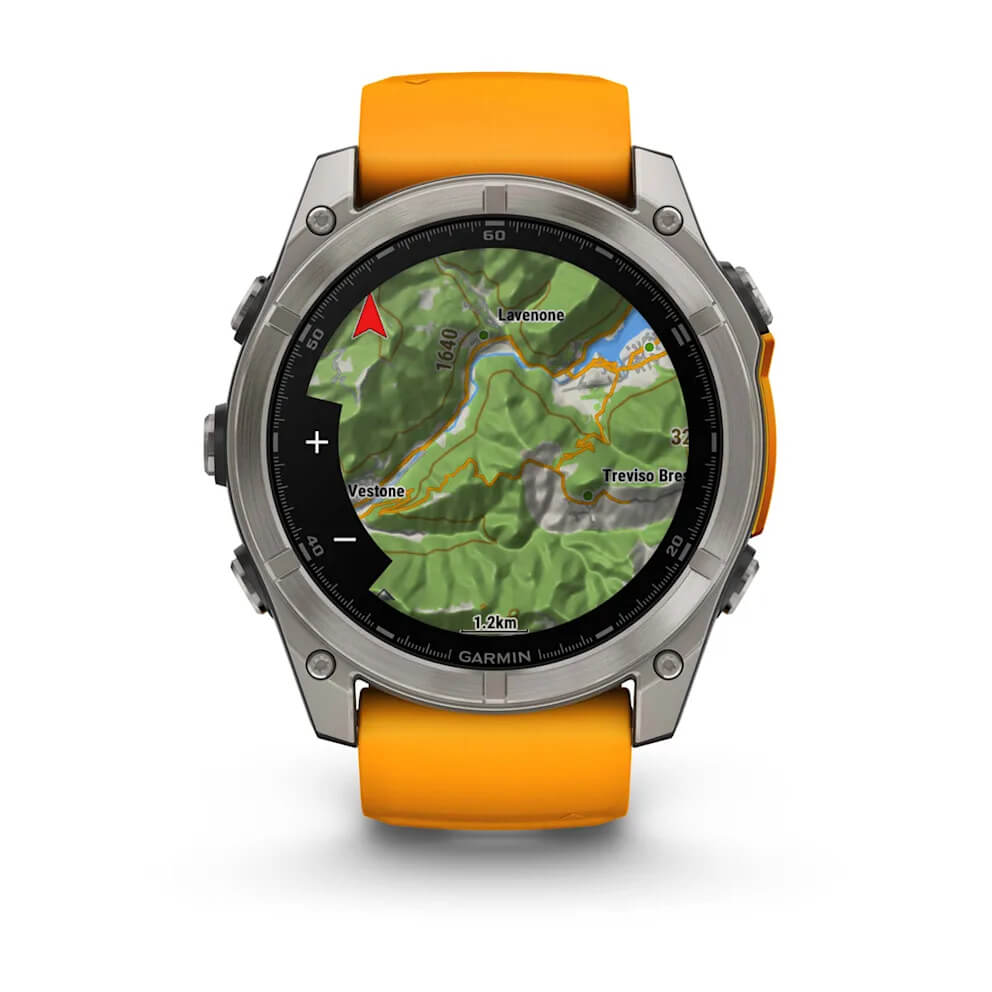 fēnix® 8 – 51mm Sapphire Amoled Spark Orange