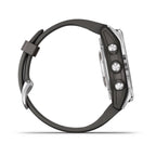 fenix® 7S Pro – Solar, Silver with Graphite Band