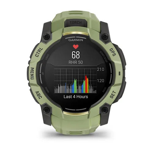 Instinct® 3 AMOLED - 50mm, Fern Green/Gray
