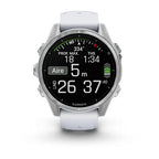 fēnix® 8 – 43mm GLASS AMOLED Whitestone