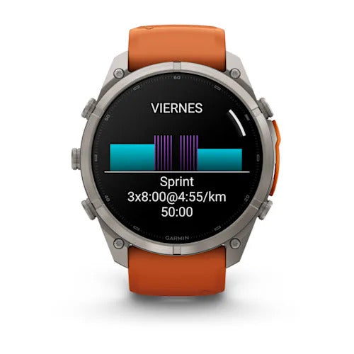 fénix 9 Pro 51mm - AMOLED Orange
