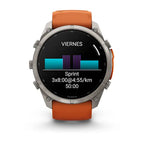 fénix 9 Pro 51mm - AMOLED Orange
