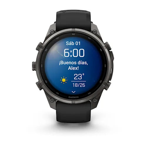 fénix 9 Pro 47mm - AMOLED Carbon Gray